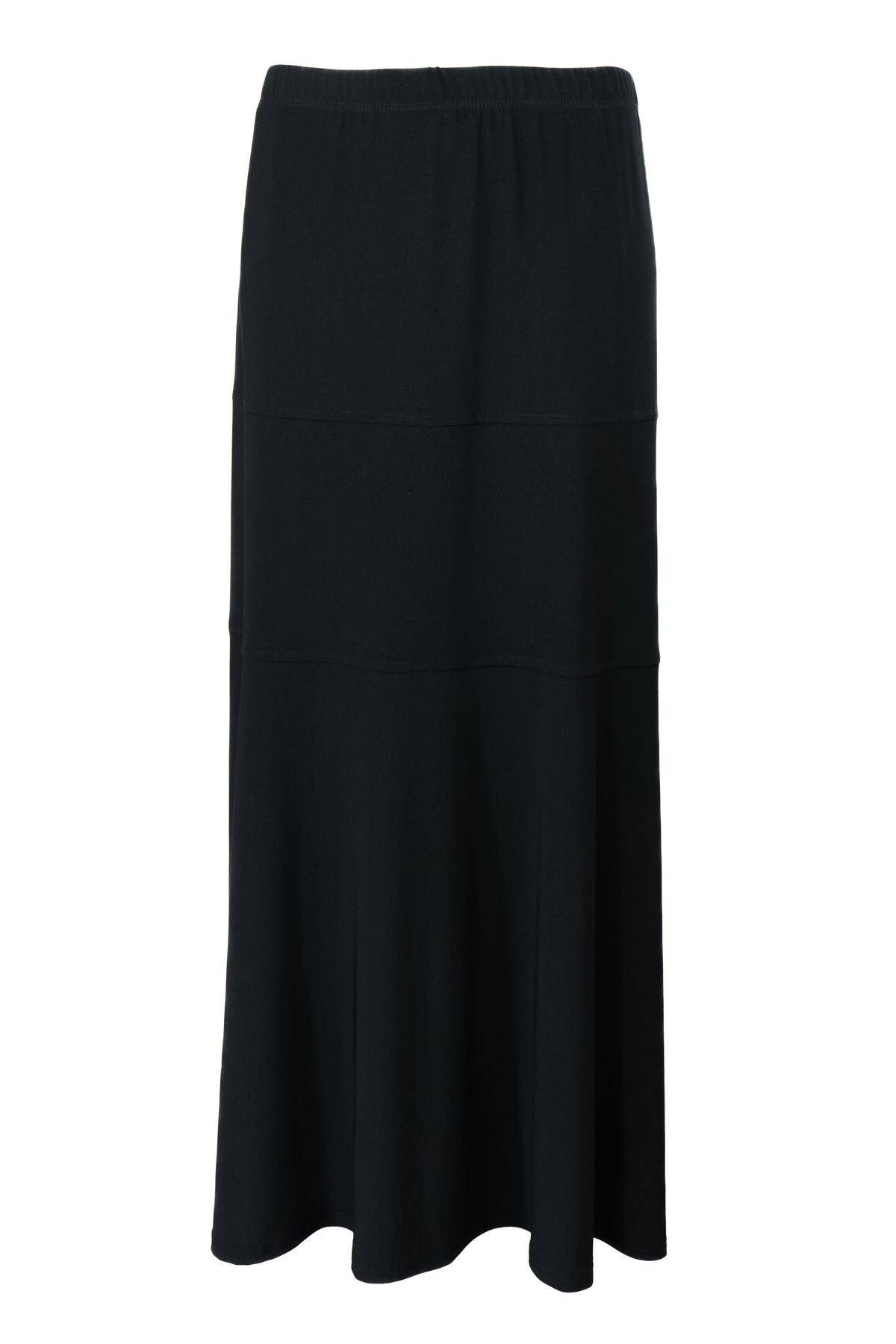 Kadın Anne Çan Etek Viskon Sandy Buzi Kumaş Mevsimlik Beli Lastikli Likralı Rahat Kesim